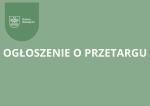 Ogłoszenie o przetargu