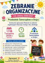 ZEBRANIE ORGANIZACYJNE